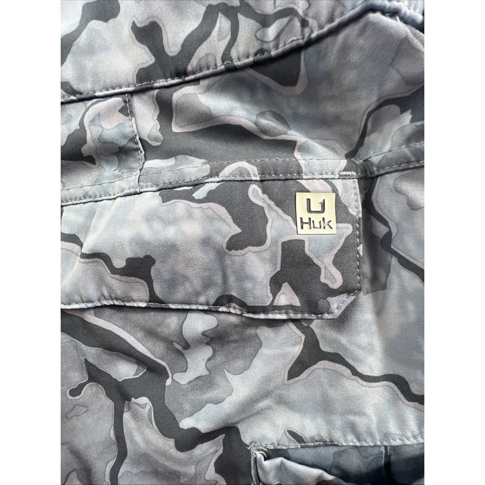 HUK FISHING MENS LOWCOUNTRY CAMO 6